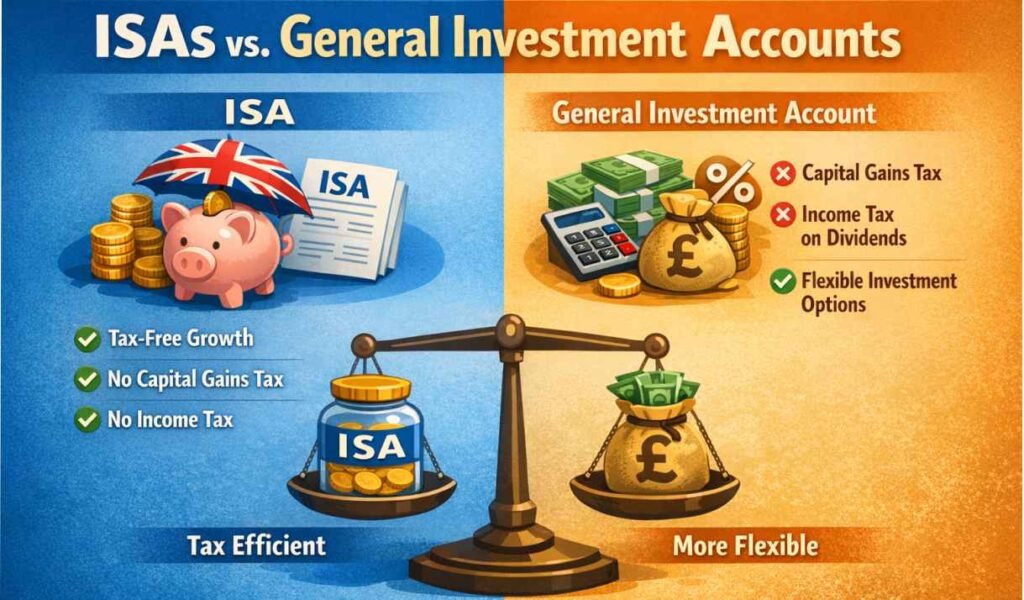 ISAs vs General Investment Accounts