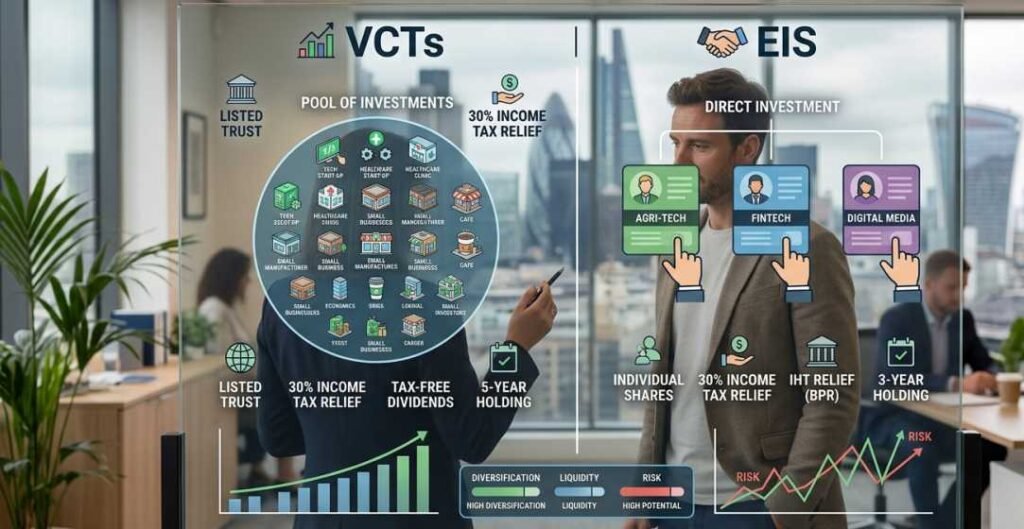 VCTs vs EIS Tax-Efficient High Capital Strategies